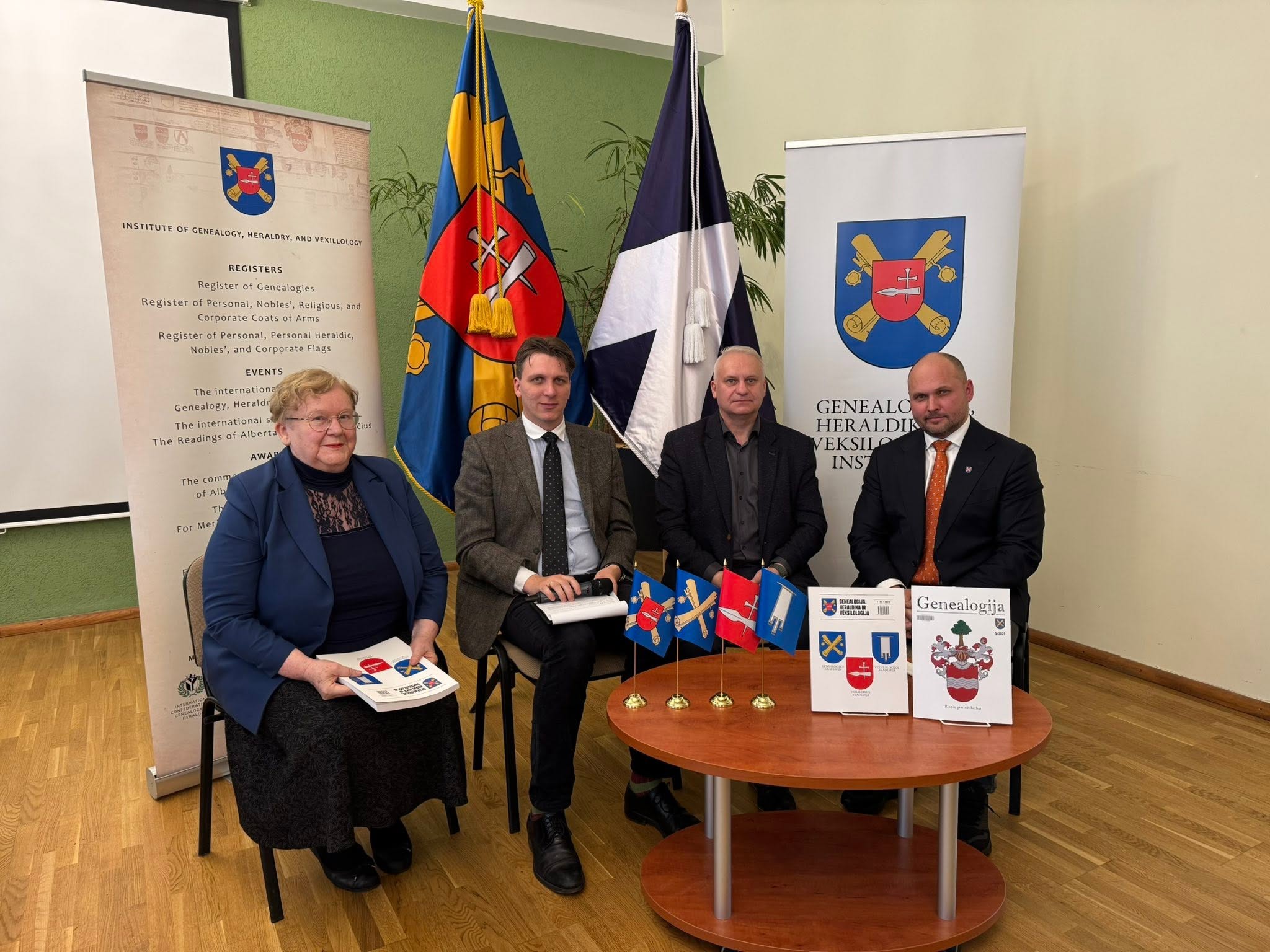 Pristatyti leidiniai „Genealogija“ ir GHV